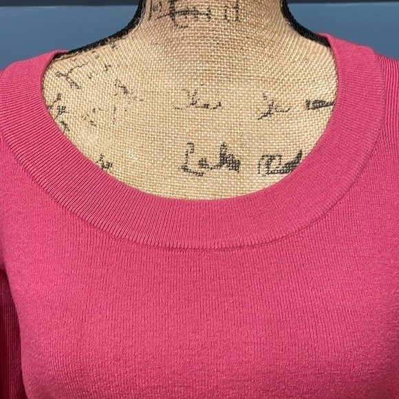 New York & Company Dark Pink Sweater Large - Picture 2 of 8